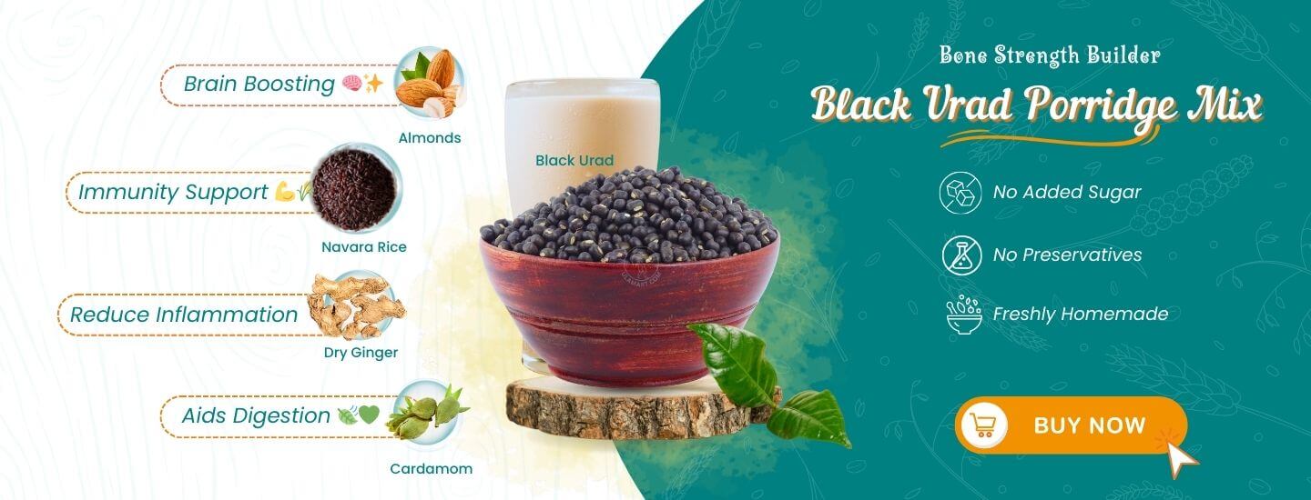 Black Urad Porridge Health Mix