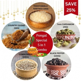 Organic Pongal Special 5 in 1 Combo | SAVE 25%