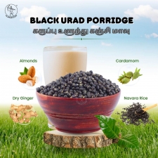 Black Urad Dal Porridge Mix | Karuppu Ulundhu Kanji