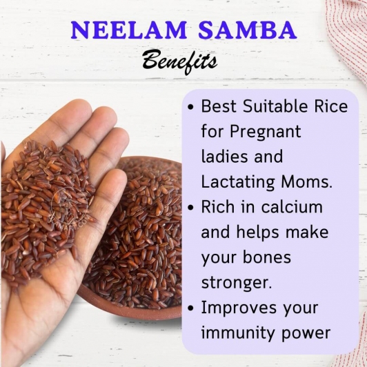 Neelam Samba Boiled Rice | Buy 1 Kg Pack & SAVE Rs.55