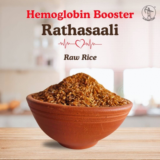 Raw Rakthasali Rice | Organic | Haemoglobin Booster