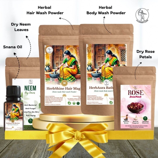 Abhyanga Snan Kit - Diwali Special Herbal Bath Kit