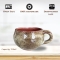 Ceramic Forest Stone Mug | Brown | 150ml