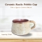 Ceramic Rustic Pebble Coffee Tea Mug | 150g