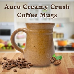 Auro Creamy Crush Ceramic Coffee Mugs | 300ml capacity